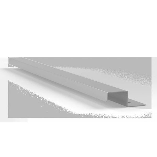 Dripping Shield, 1 in. H x 20 in. W x 3 in. L, Steel, Stainless Steel